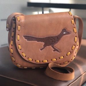 Vintage leather purse